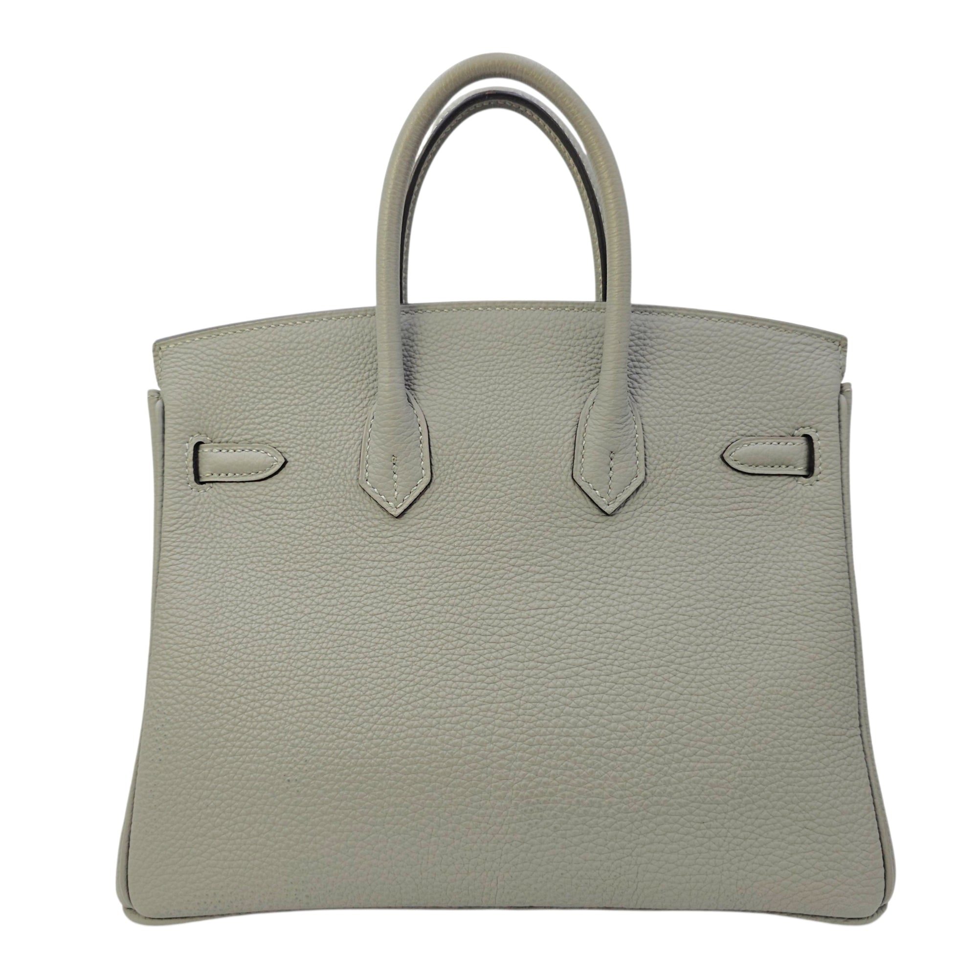 Birkin 25 Gris Mouette in Togo Gold hardware
