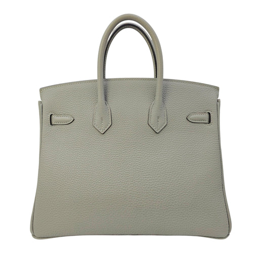 Birkin 25 Gris Mouette in Togo Gold hardware