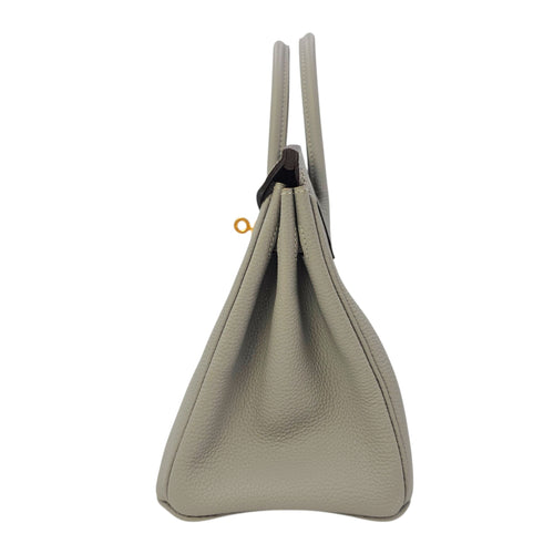 Birkin 25 Gris Mouette in Togo Gold hardware