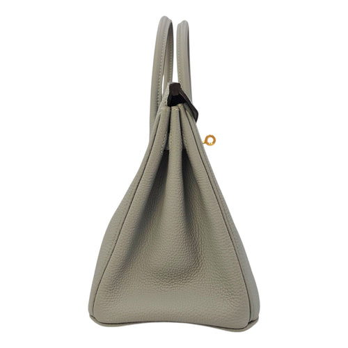 Birkin 25 Gris Mouette in Togo Gold hardware CL2603-20271 4