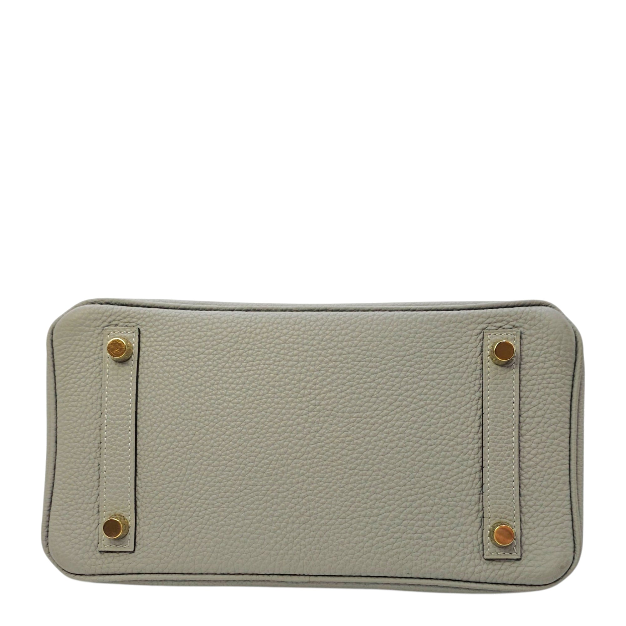 Birkin 25 Gris Mouette in Togo Gold hardware