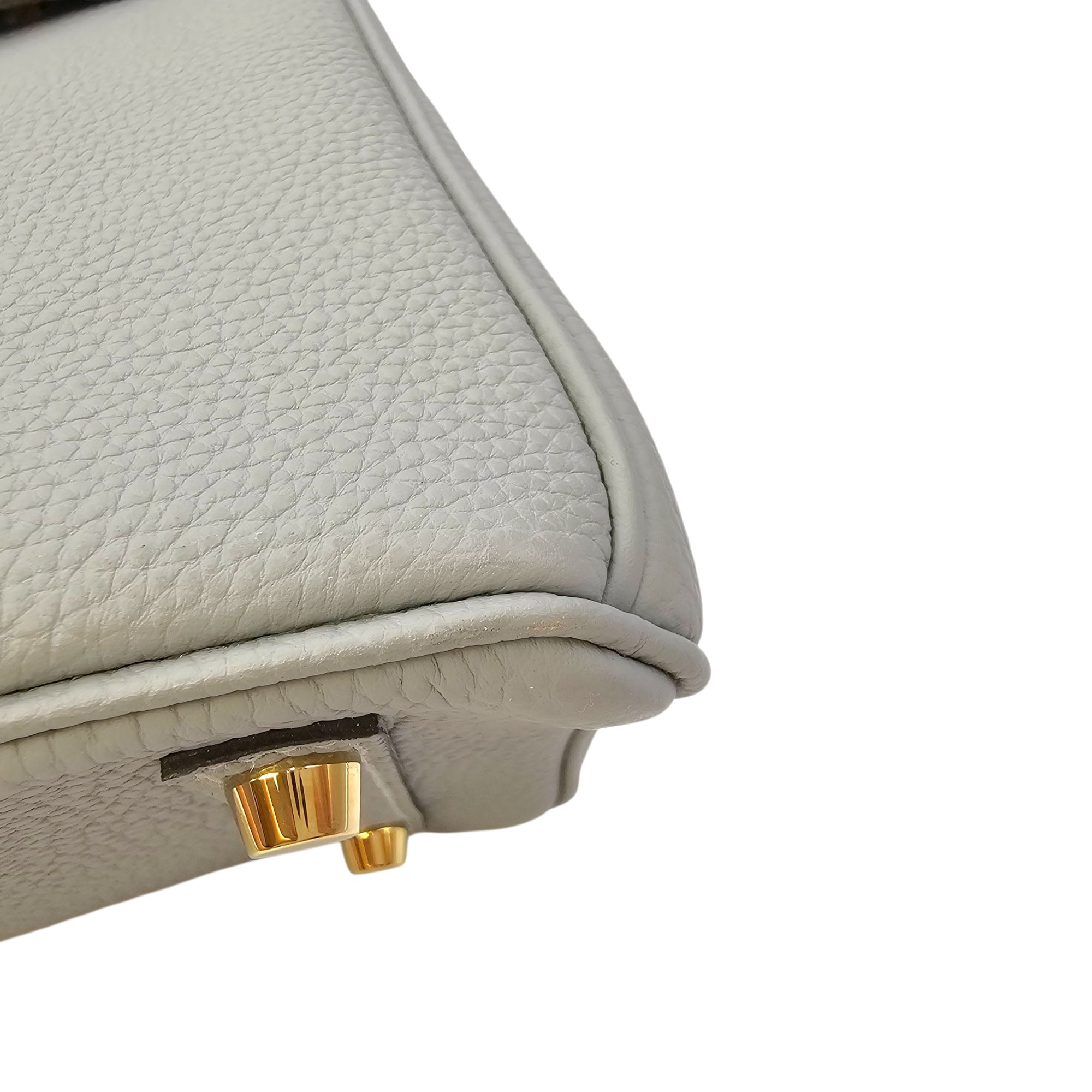 Birkin 25 Gris Mouette in Togo Gold hardware
