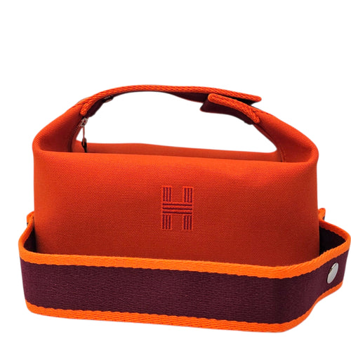 Bride a brac case, small model Feu Toiletries Case Palladium hardware
