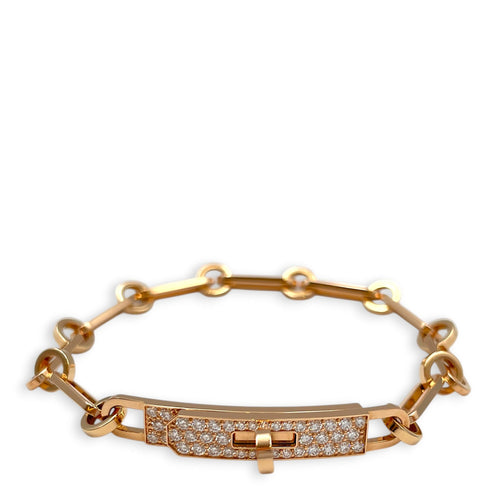 Kelly Chaine 41 Diamonds, 0.62 Carat ST Bracelet in Rose Gold Hardware CL2603-20297 1