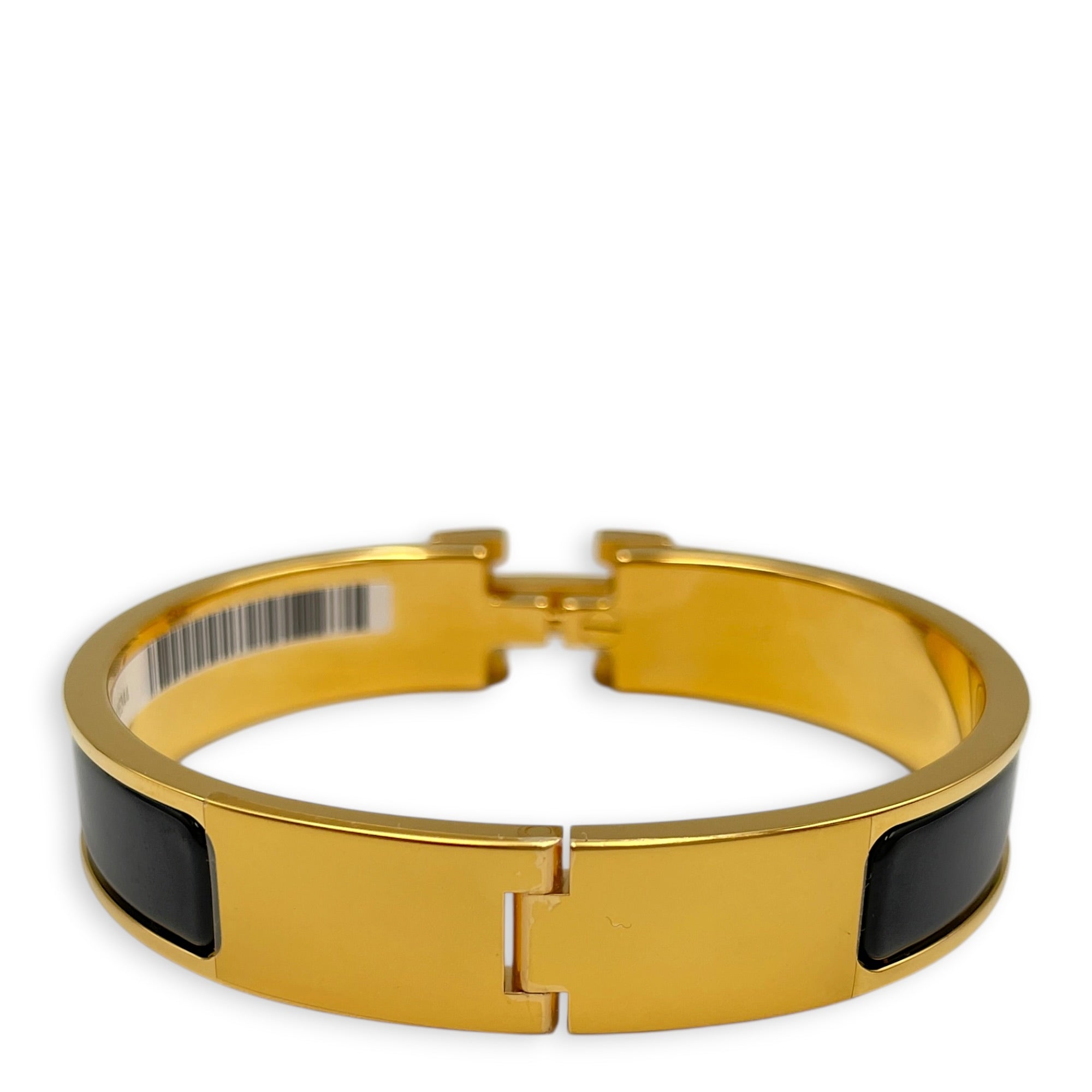 Clic H Black Bracelet Gold hardware CL2603-20300 2