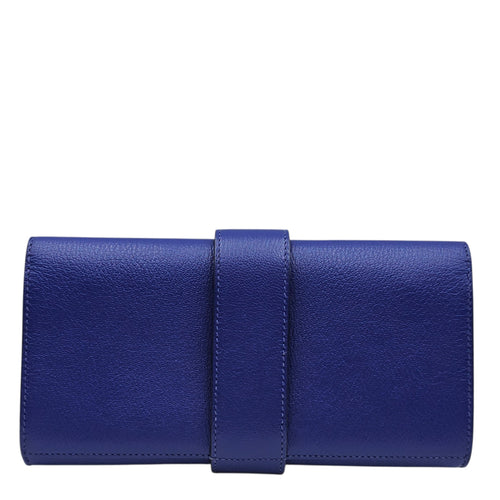 Medor Clutch Blue Electric  in Chevre Mysore Palladium hardware CL2603-20321 2