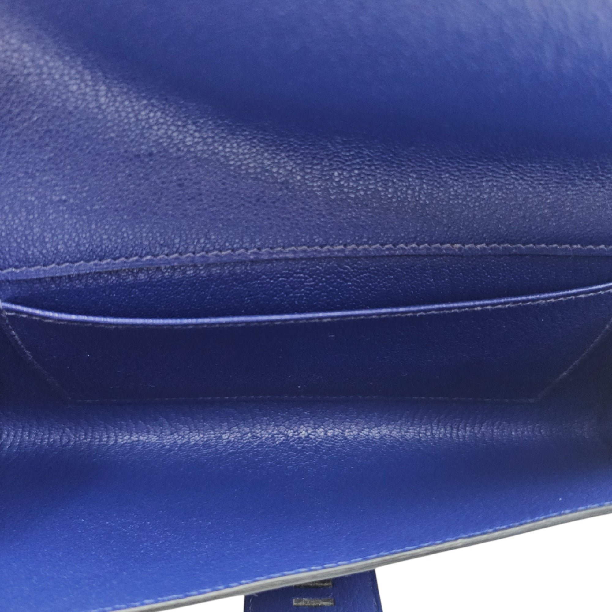 Medor Clutch Blue Electric  in Chevre Mysore Palladium hardware CL2603-20321 6