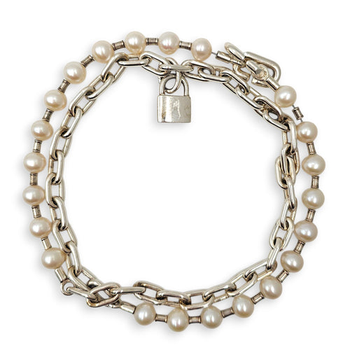 Tiffany Hardwear Pearl Lock Bracelet Silver hardware CL2603-20346 1