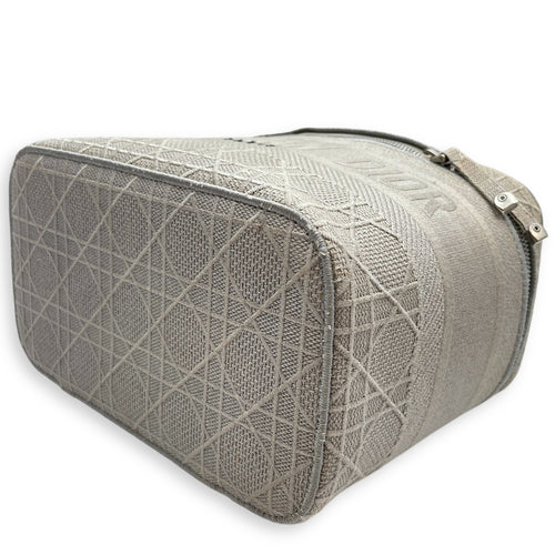 Diortravel Grey Vanity Case in Canvas Silver hardware CL2603-20374 11