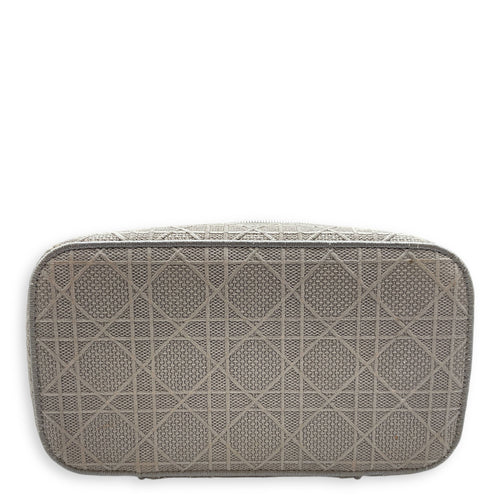 Diortravel Grey Vanity Case in Canvas Silver hardware CL2603-20374 4