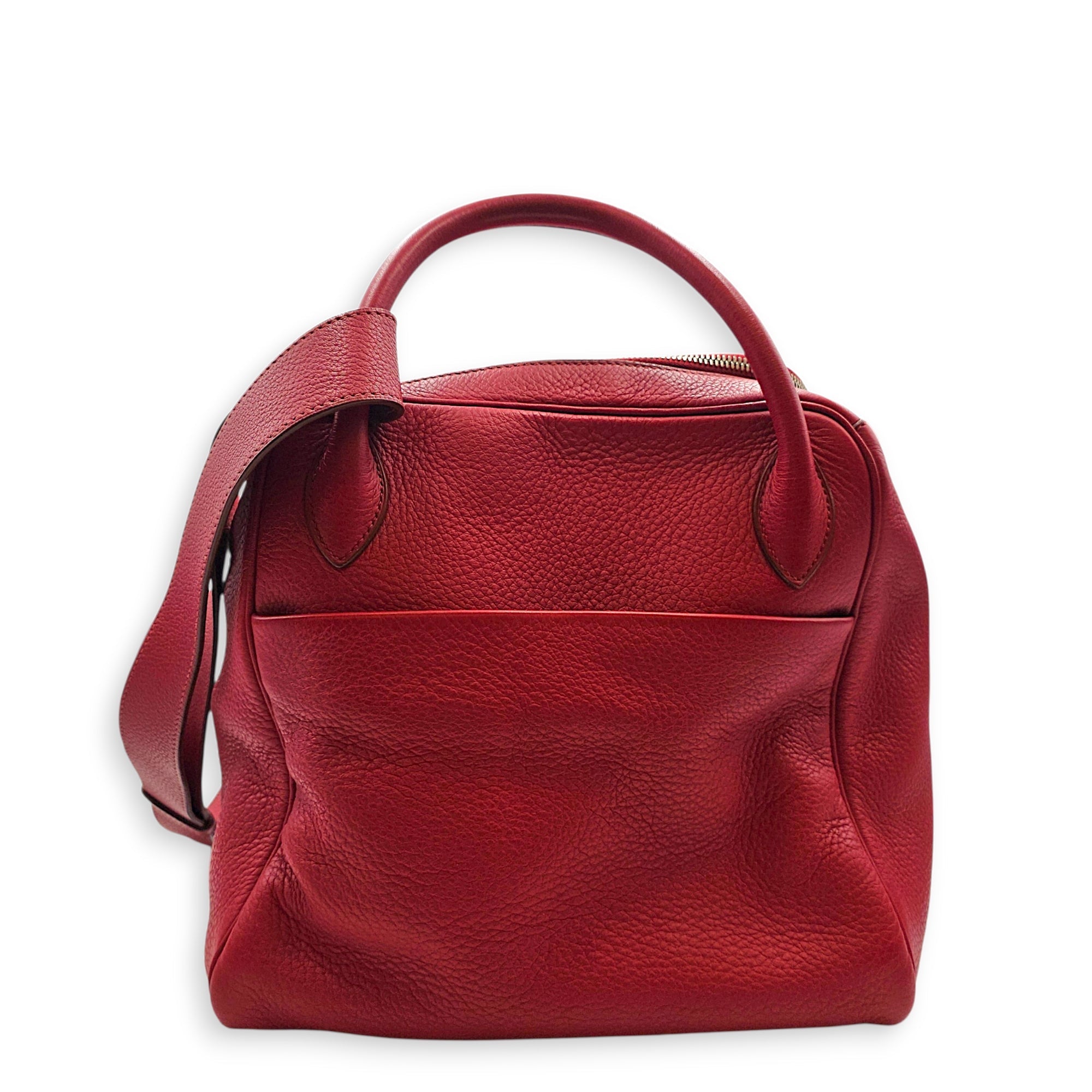Lindy Voyage 45 Rouge Garance in Clemence Palladium hardware CL2603-20384 4