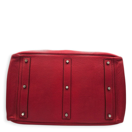 Lindy Voyage 45 Rouge Garance in Clemence Palladium hardware CL2603-20384 5