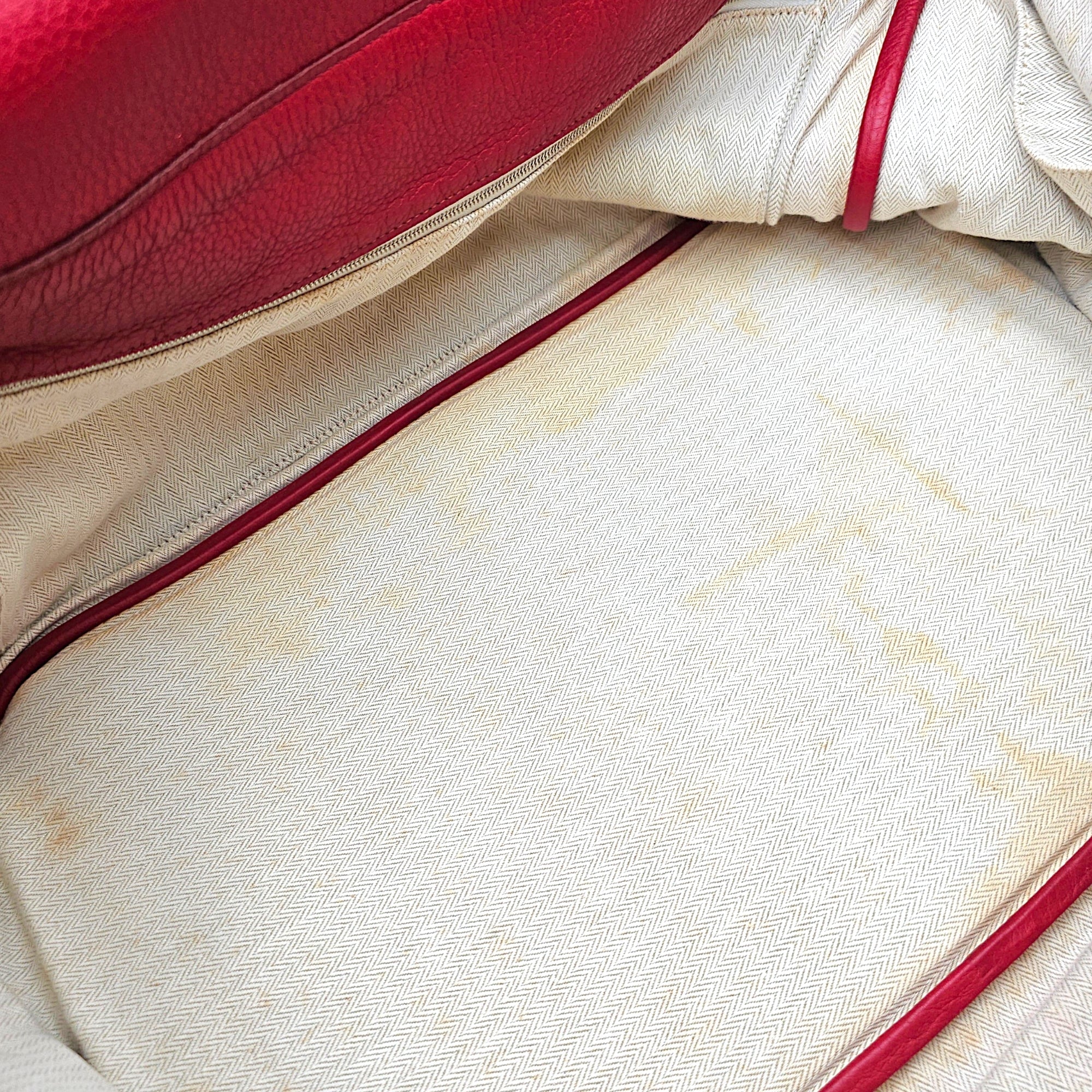 Lindy Voyage 45 Rouge Garance in Clemence Palladium hardware CL2603-20384 6