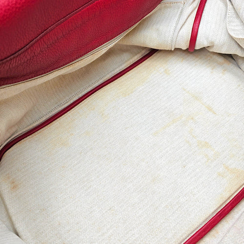 Lindy Voyage 45 Rouge Garance in Clemence Palladium hardware CL2603-20384 6