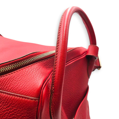 Lindy Voyage 45 Rouge Garance in Clemence Palladium hardware CL2603-20384 8