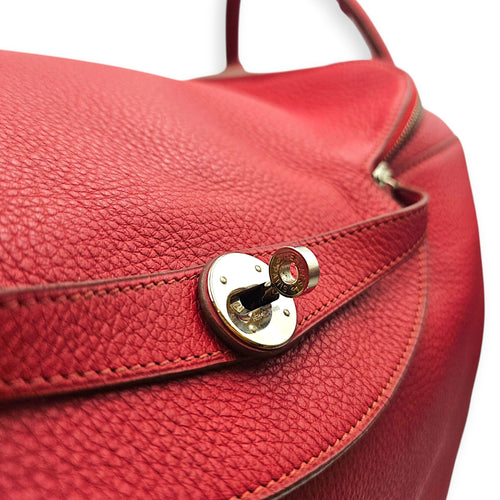 Lindy Voyage 45 Rouge Garance in Clemence Palladium hardware CL2603-20384 9