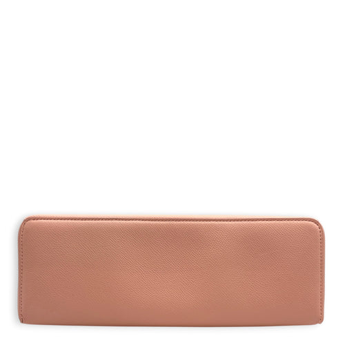 L27 Pink Crossbody Bag in Calfskin Silver hardware