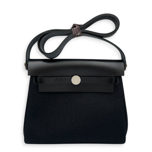 Herbag 20 Black in Vache Hunter/Toile Palladium hardware