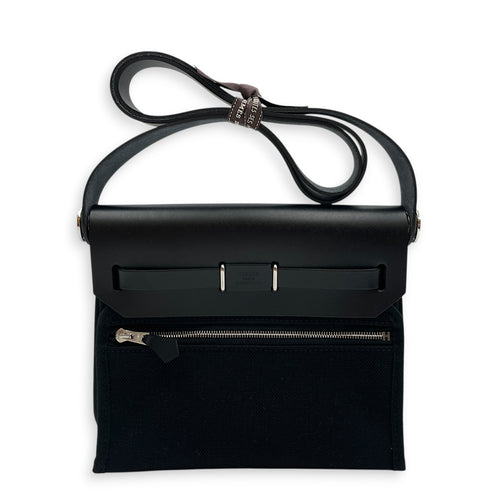 Herbag 20 Black in Vache Hunter/Toile Palladium hardware