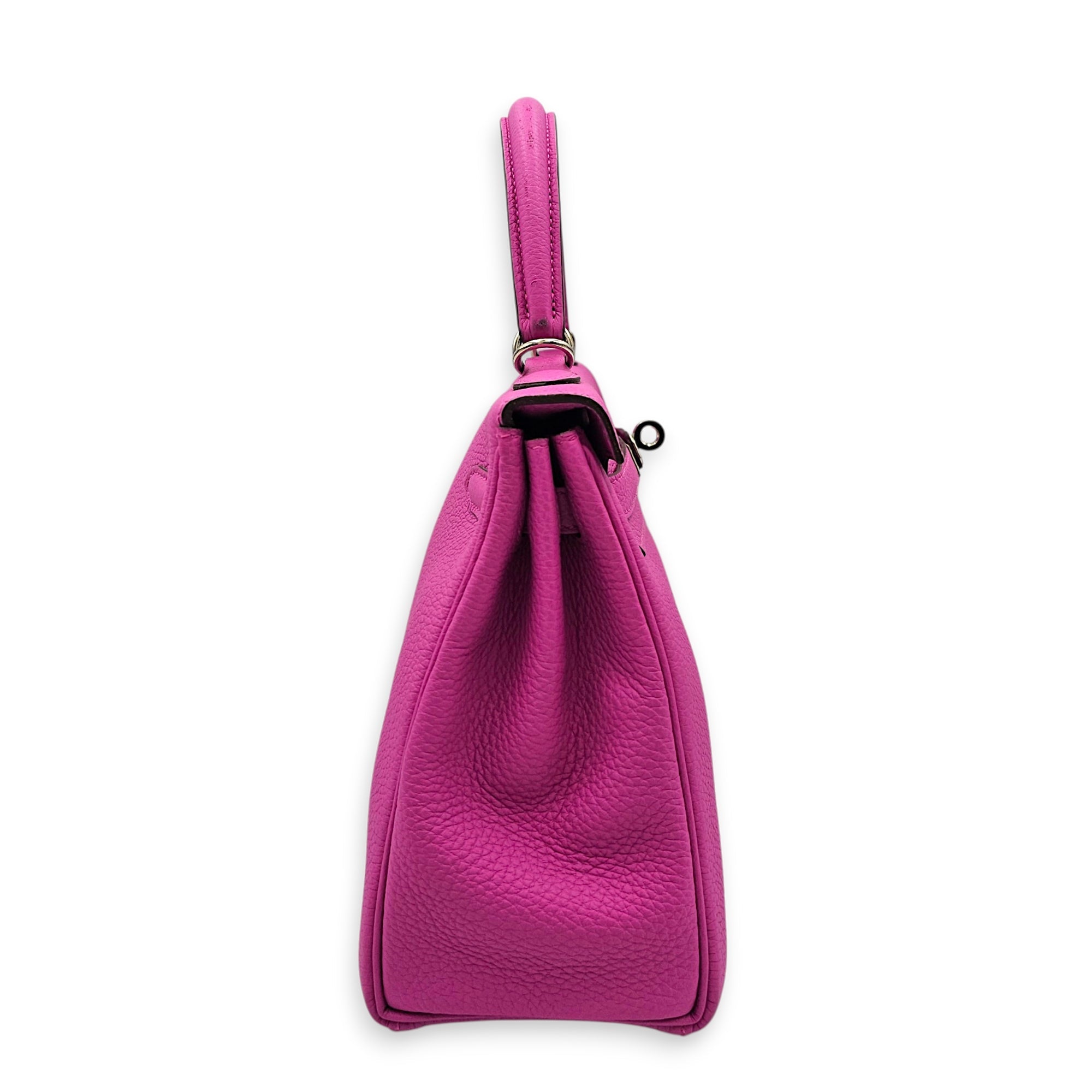 Kelly 25 Magnolia in Togo Palladium hardware CL2603-20401 3
