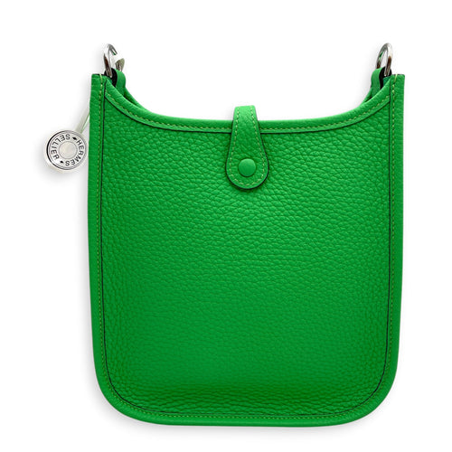 Evelyne Mini Vert Comics in Clemence Palladium hardware CL2603-20410 2