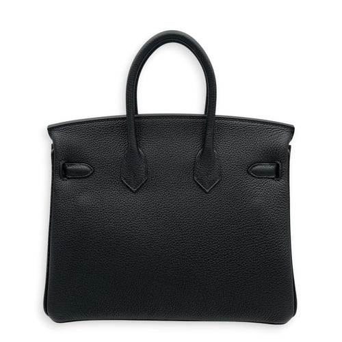 Birkin 25 Black in Togo Gold hardware