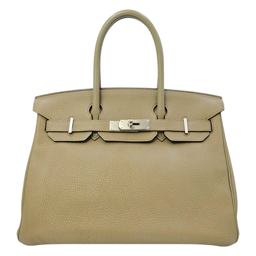 Birkin 30 Sauge in Clemence Palladium hardware CL2603-20423 1