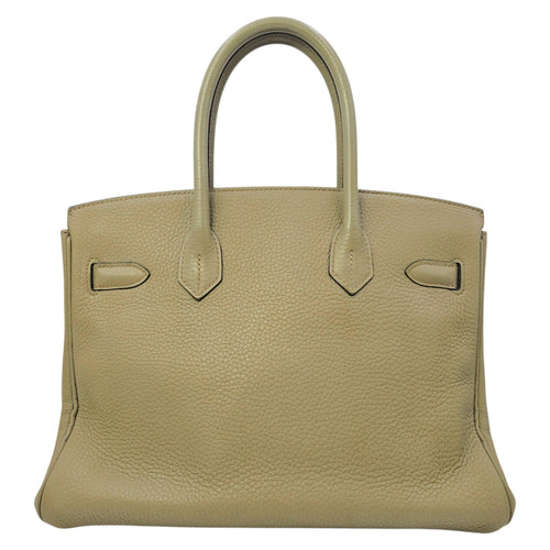 Birkin 30 Sauge in Clemence Palladium hardware CL2603-20423 2