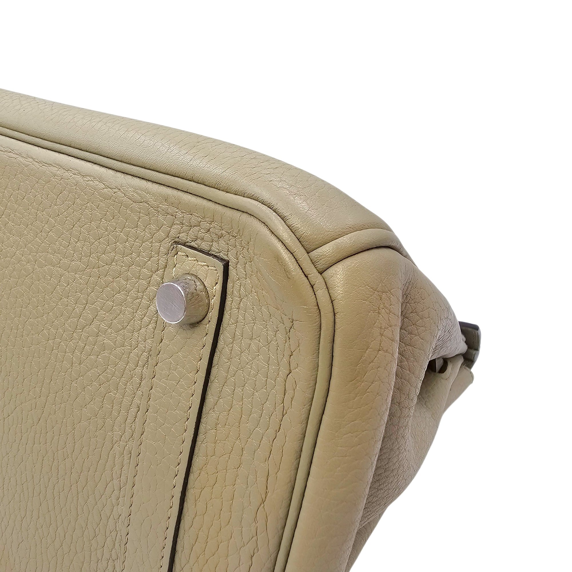 Birkin 30 Sauge in Clemence Palladium hardware CL2603-20423 9