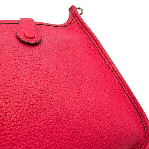 Evelyne Mini Framboise in Clemence Palladium hardware CL2603-20426 10