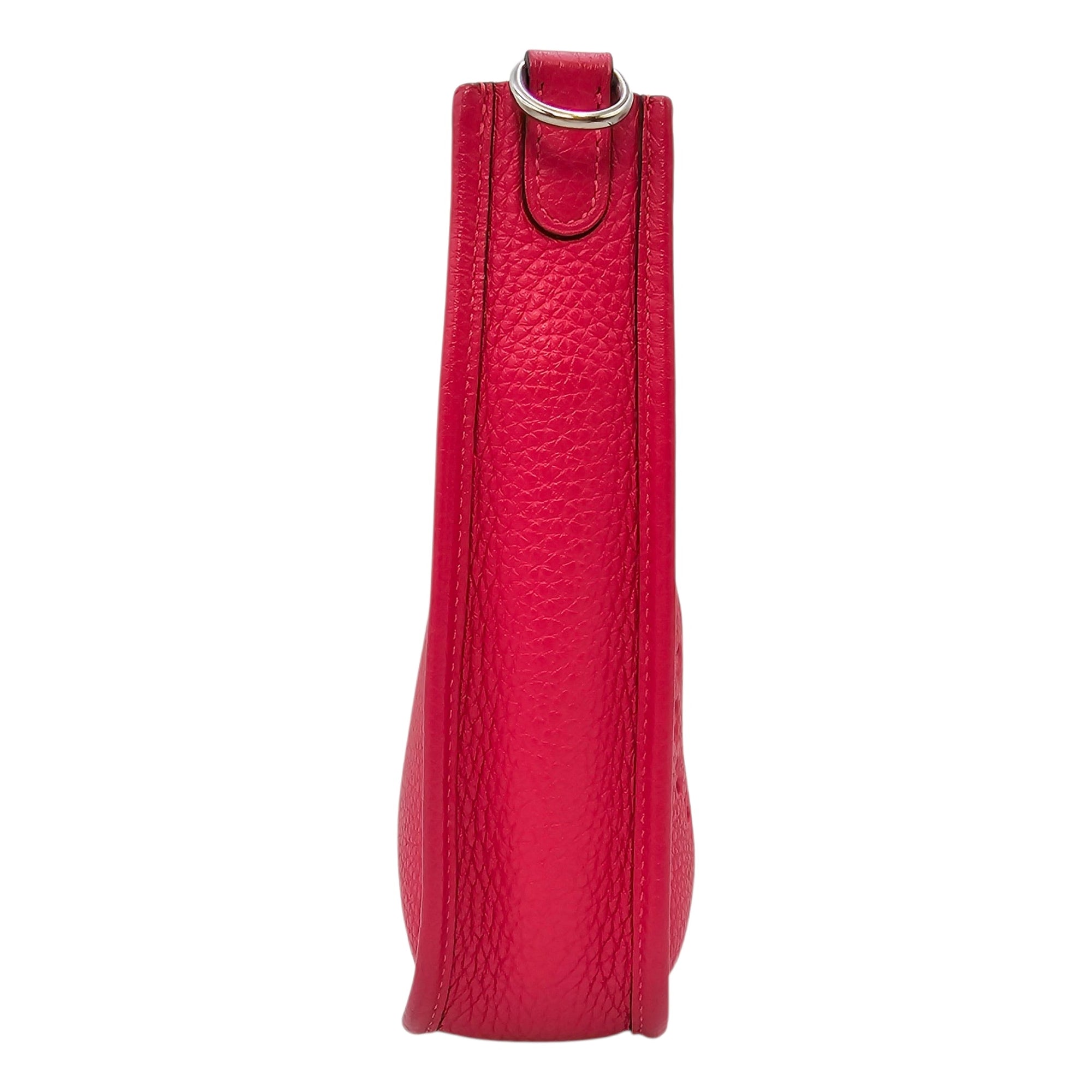 Evelyne Mini Framboise in Clemence Palladium hardware CL2603-20426 3