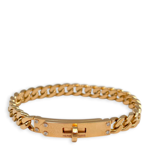 Kelly Gourmette Bracelet. Sz: SH, 6D, 0.08CT Bracelet