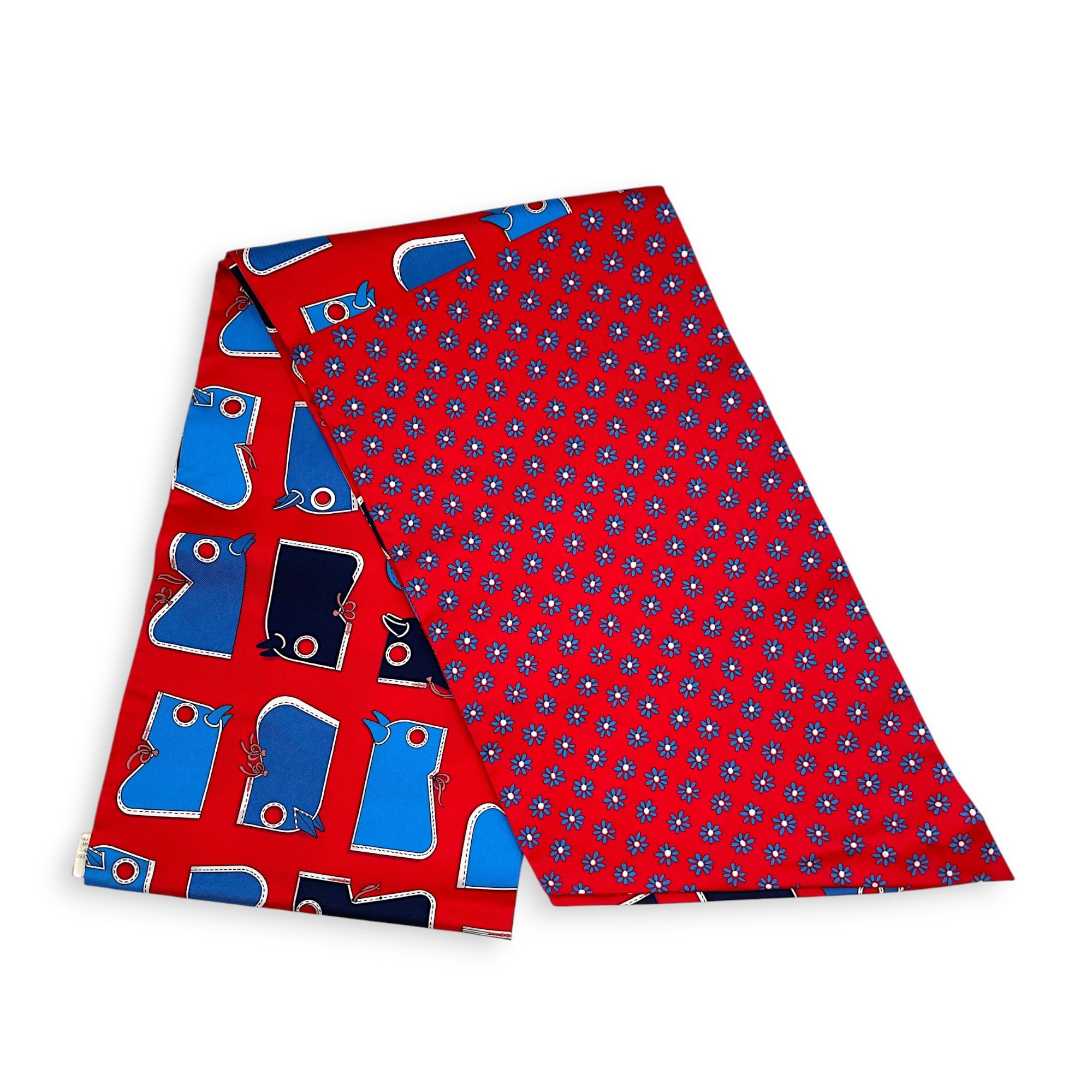 Camails Fleuri Maxi Rouge/Cobalt/Marine Twilly Cut CL2603-20480 2