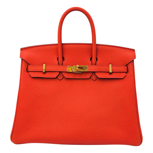 Birkin 25 Capucine in Togo Gold hardware