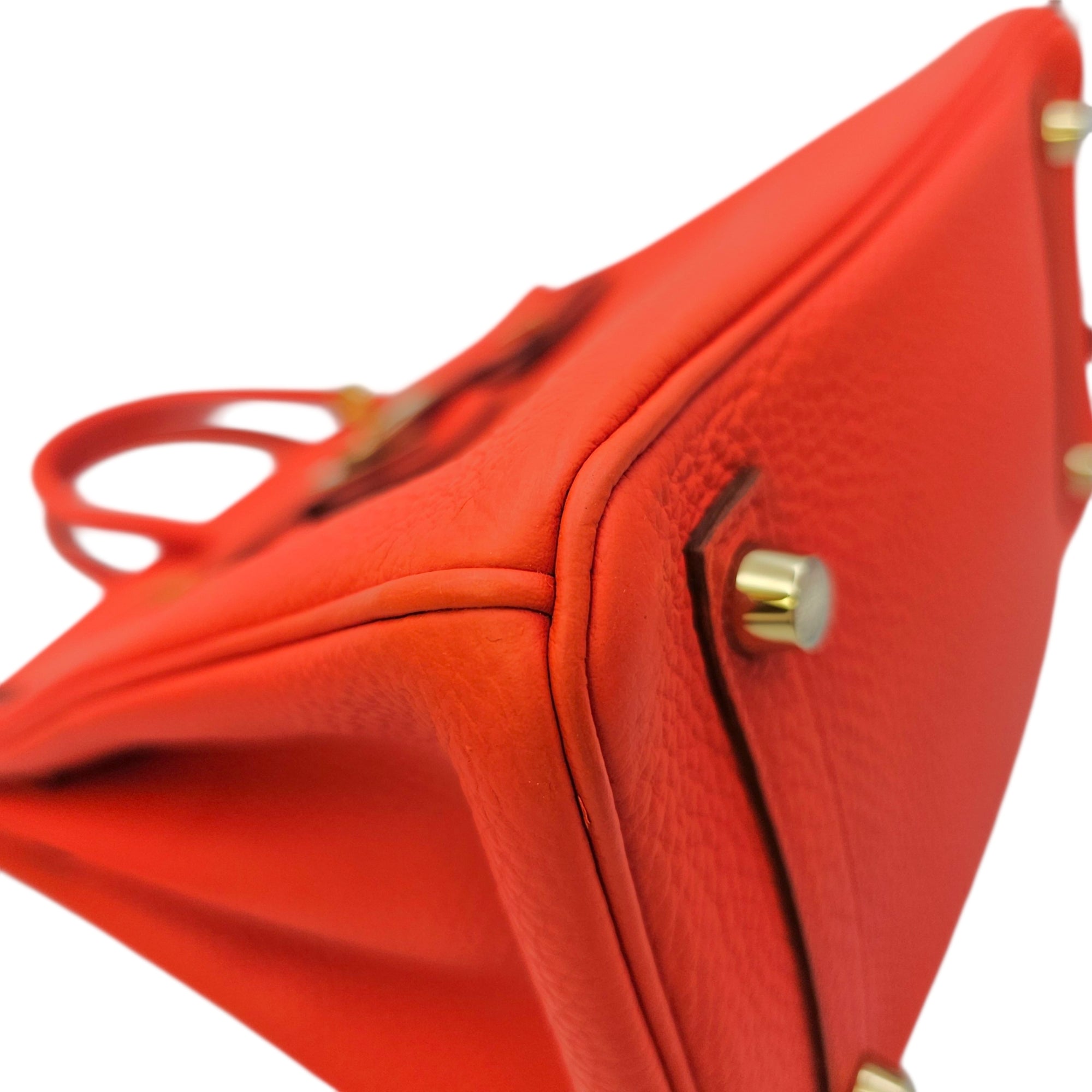 Birkin 25 Capucine in Togo Gold hardware