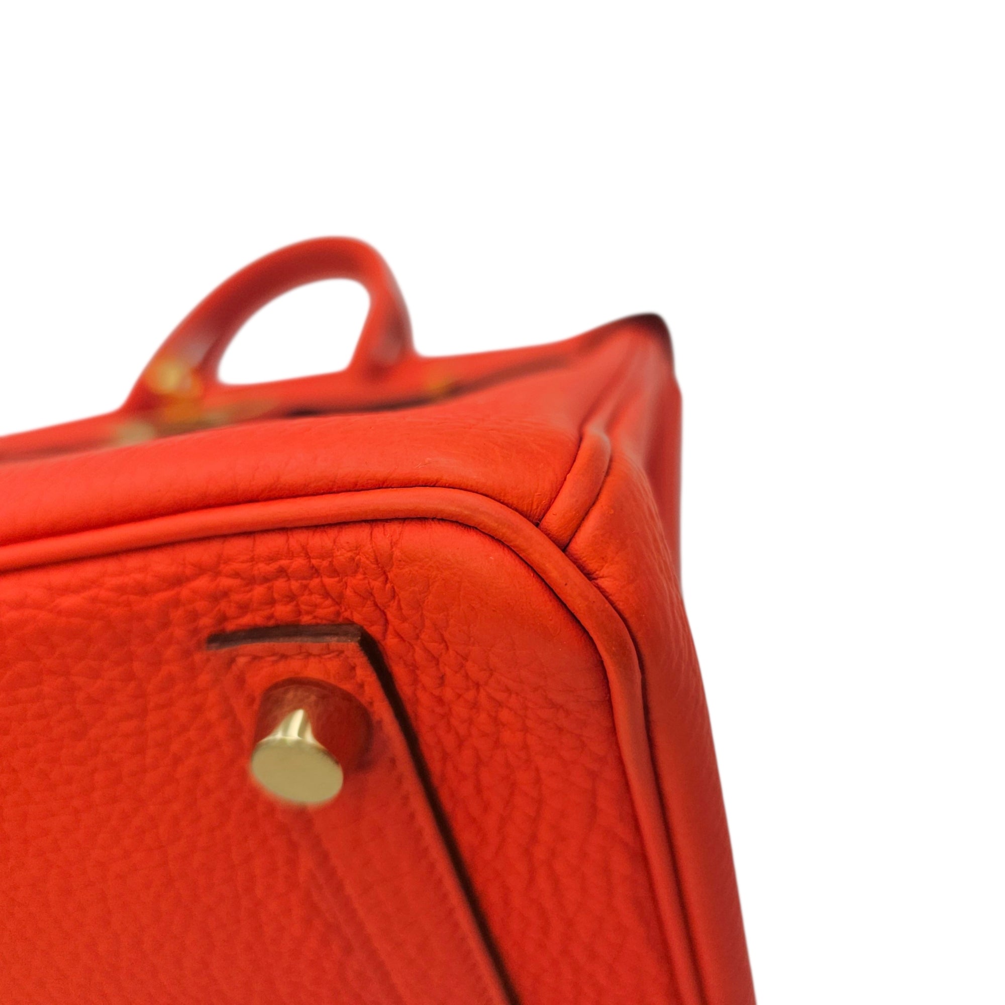 Birkin 25 Capucine in Togo Gold hardware