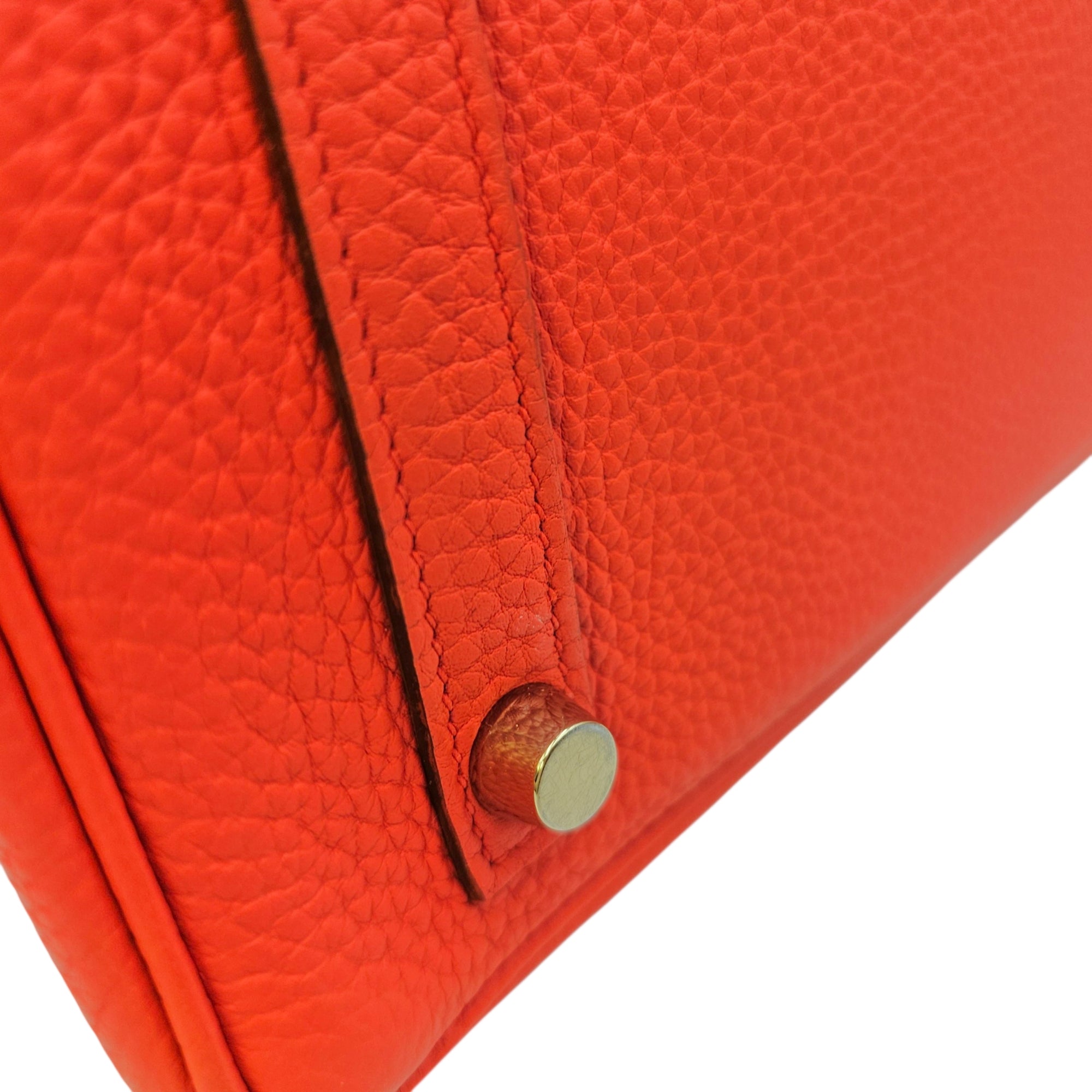 Birkin 25 Capucine in Togo Gold hardware