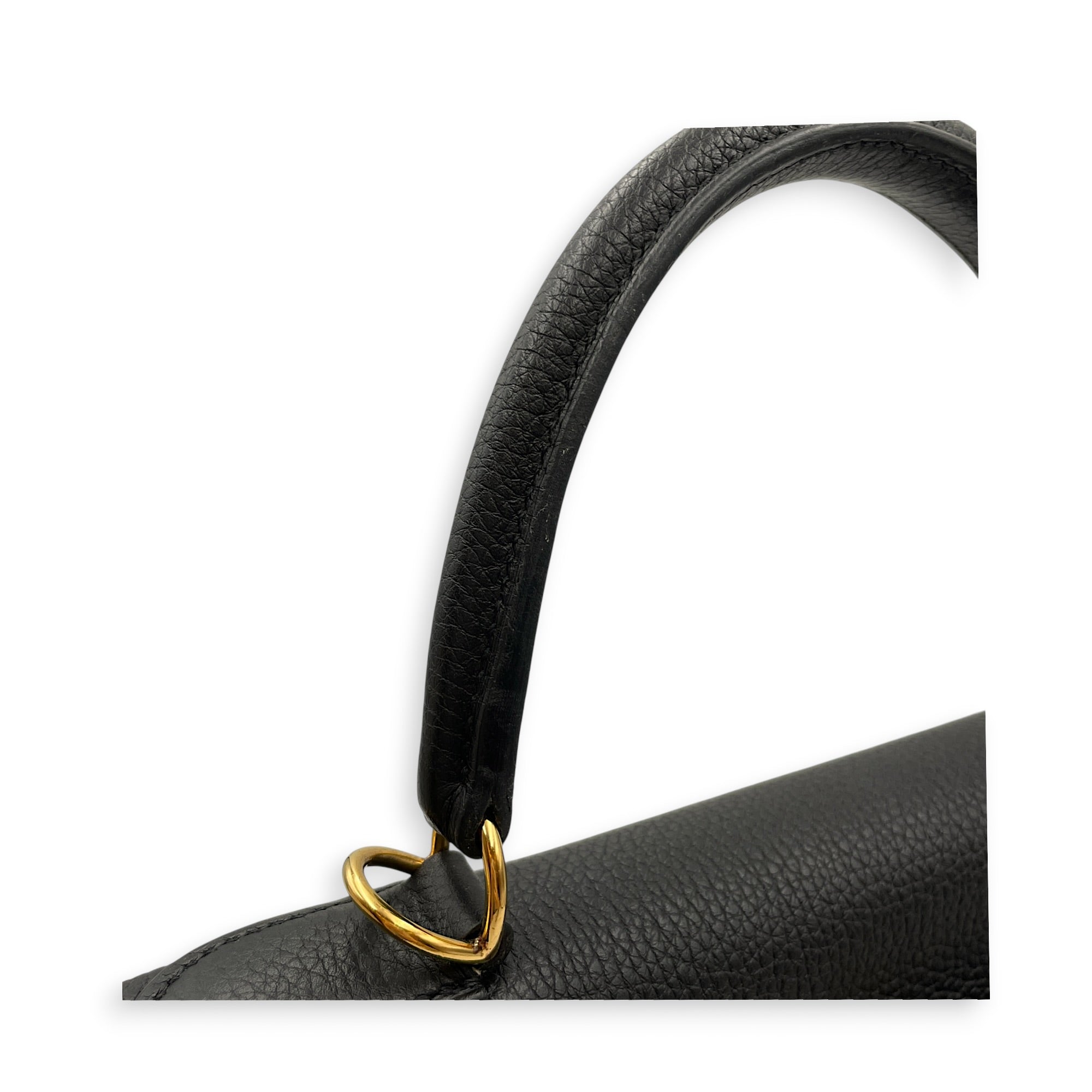 Kelly 28 Black in Togo Gold hardware CL2603-20493 11