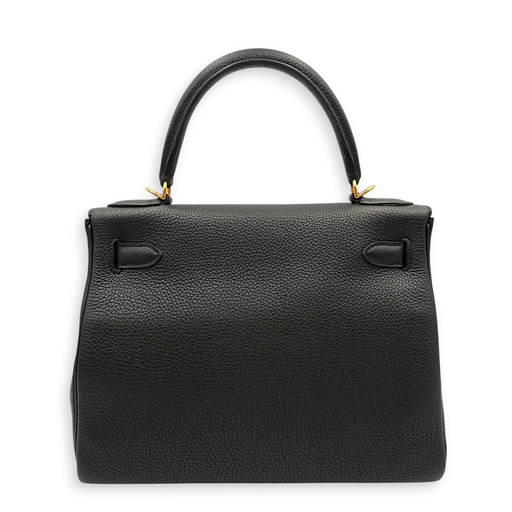 Kelly 28 Black in Togo Gold hardware CL2603-20493 2