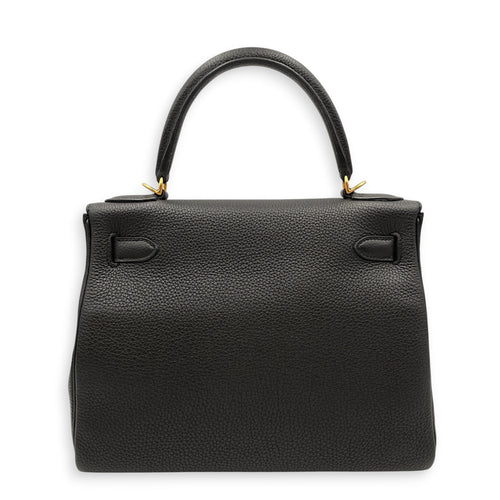 Kelly 28 Black in Togo Gold hardware CL2603-20493 2