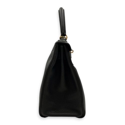 Kelly 28 Black in Togo Gold hardware CL2603-20493 3