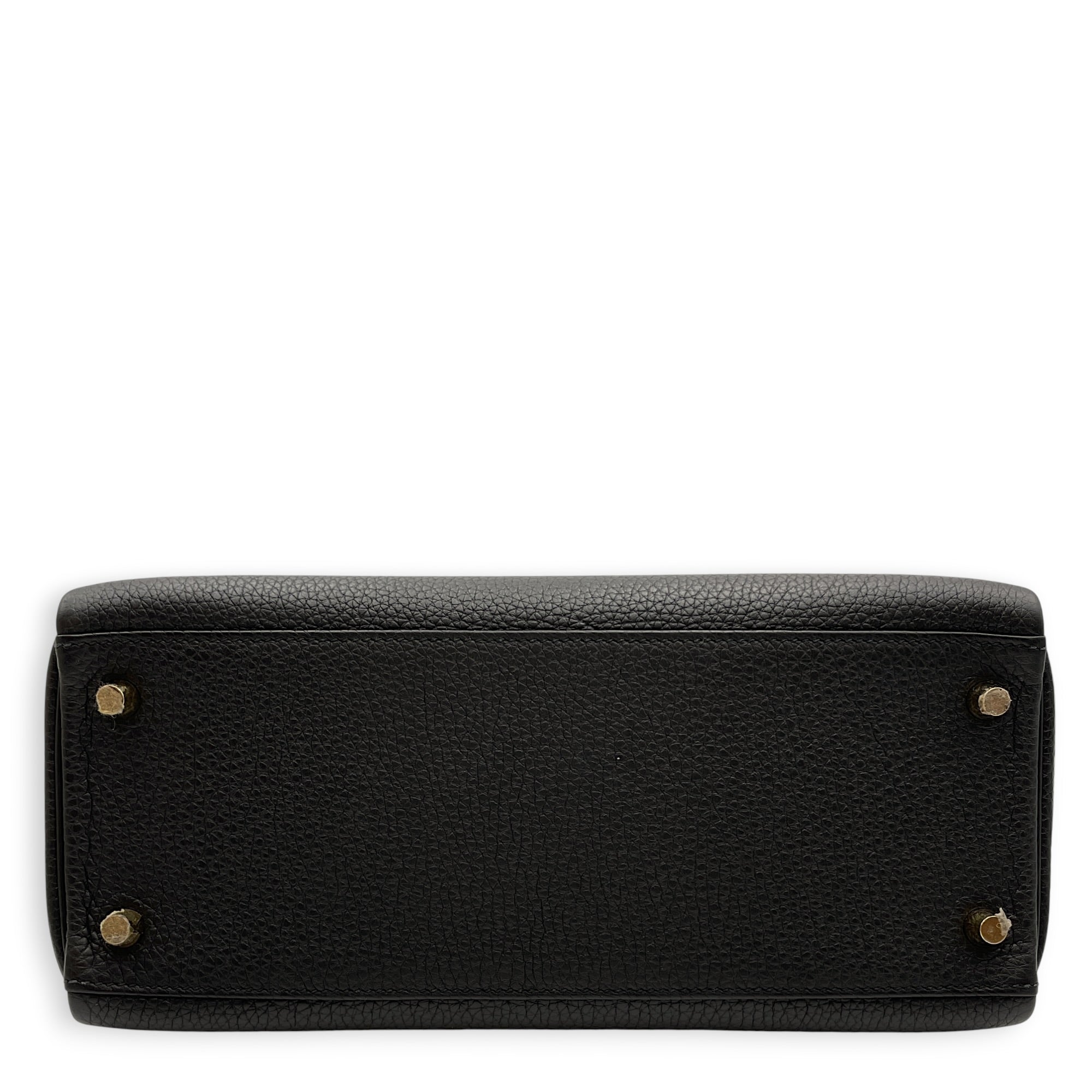 Kelly 28 Black in Togo Gold hardware CL2603-20493 5
