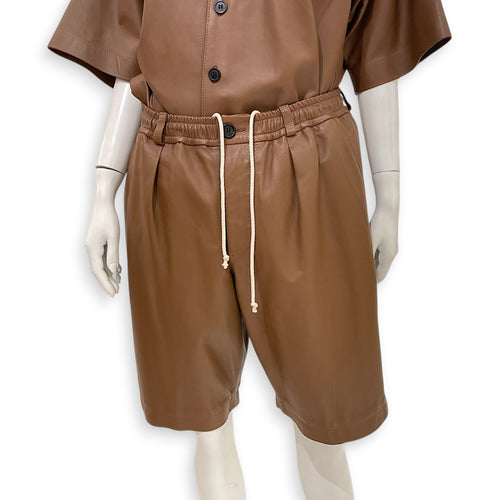 Bermuda Size 46 Brown Ready-To-Wear in Lambskin