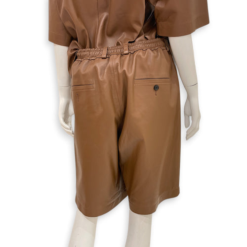 Bermuda Size 46 Brown Ready-To-Wear in Lambskin