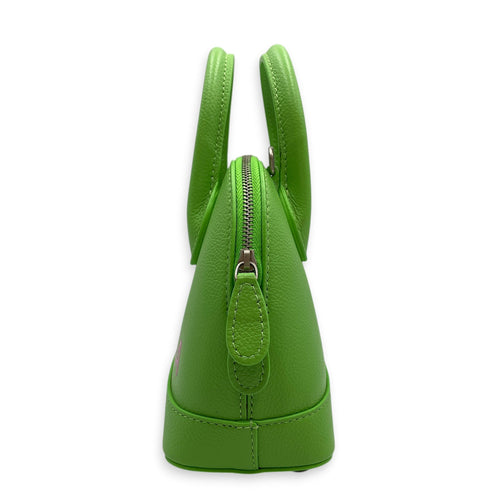 Ville XXS Green Top Handle Bag in Calfskin Silver hardware CL2603-20510 4
