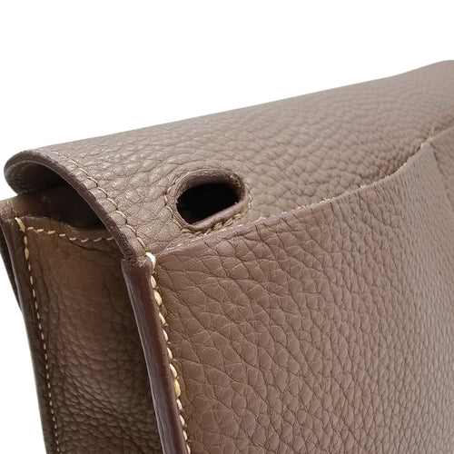 Halzan 31 Etoupe in Clemence Palladium hardware