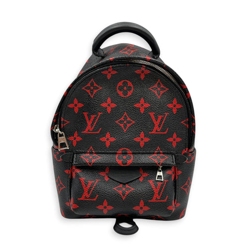 Limited Edition Palm Springs Mini Black Backpack in Canvas Silver hardware CL2603-20521 1