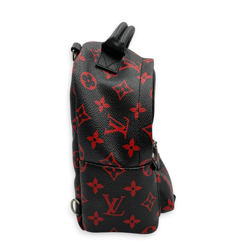 Limited Edition Palm Springs Mini Black Backpack in Canvas Silver hardware CL2603-20521 3