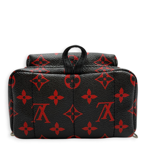 Limited Edition Palm Springs Mini Black Backpack in Canvas Silver hardware CL2603-20521 5