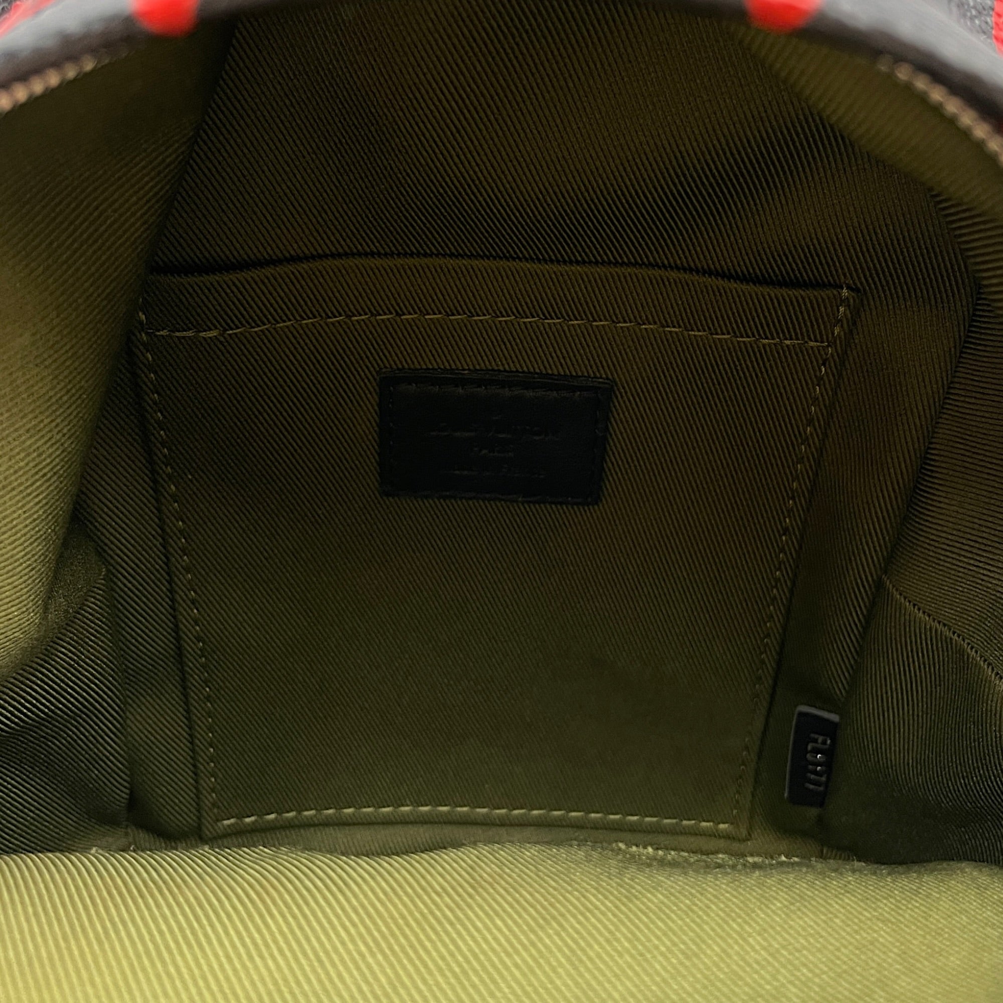 Limited Edition Palm Springs Mini Black Backpack in Canvas Silver hardware CL2603-20521 6